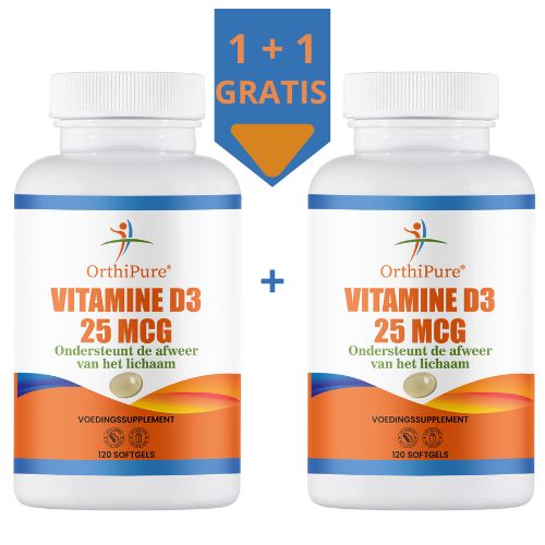 Vitamine D3 1+1 Gratis