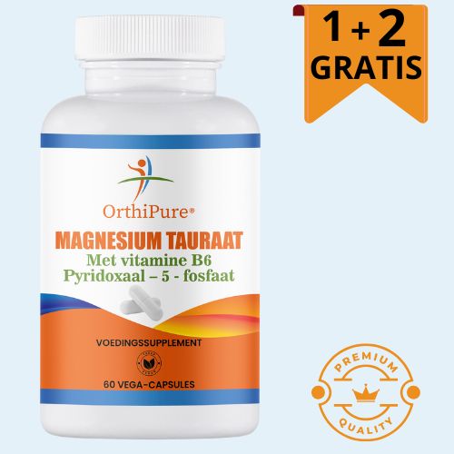 Magnesium Tauraat 1+2 Gratis