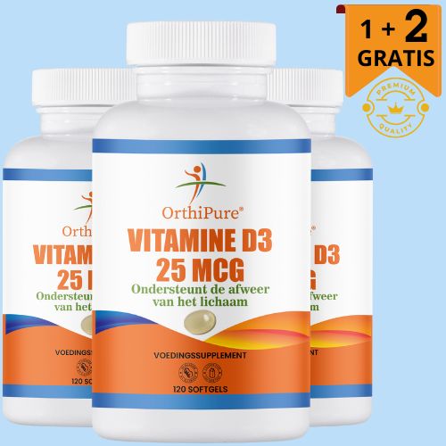 Vitamine D3 1+2 Gratis