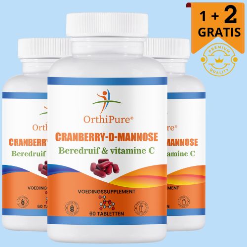 Cranberry - D-Mannose en Beredruif 1+2 Gratis