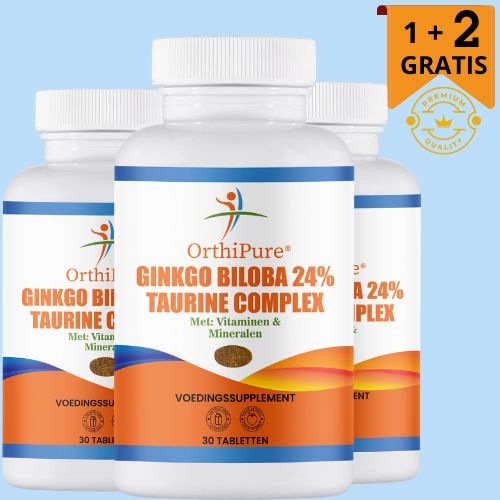 Ginkgo Biloba en Taurine 1+2 Gratis