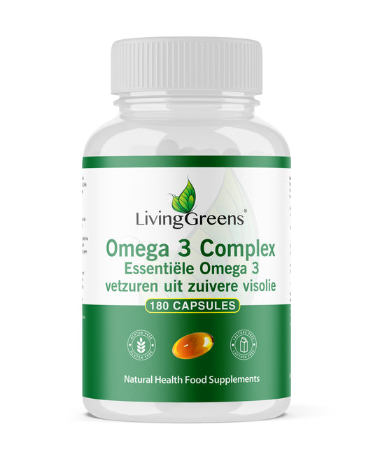 Omega 3 visolie capsules 180 stuks