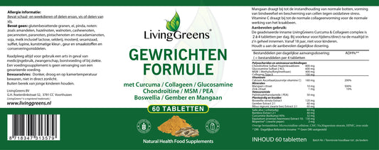 Gewrichten formule 60 tabletten