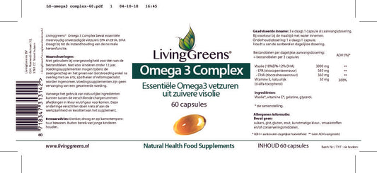 Visolie Omega 3 complex 60 capsules