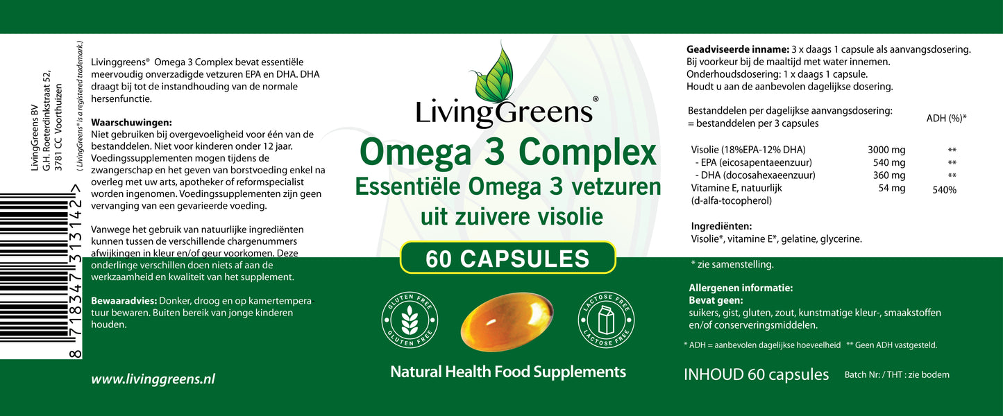 Visolie Omega 3 complex 60 capsules
