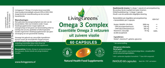 Visolie Omega 3 complex 60 capsules