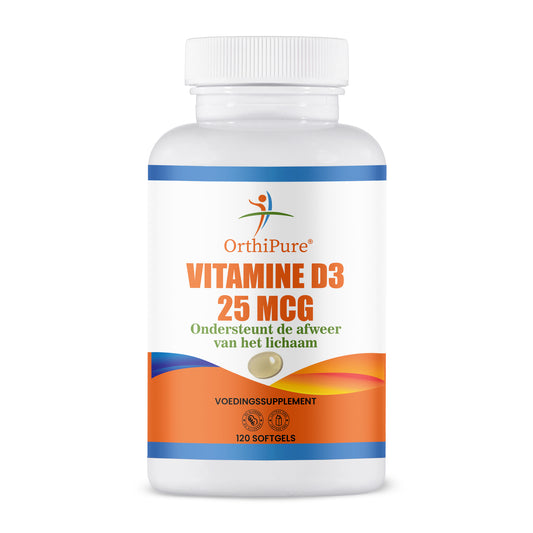 OrthiPure Vitamine D3 120 softgels