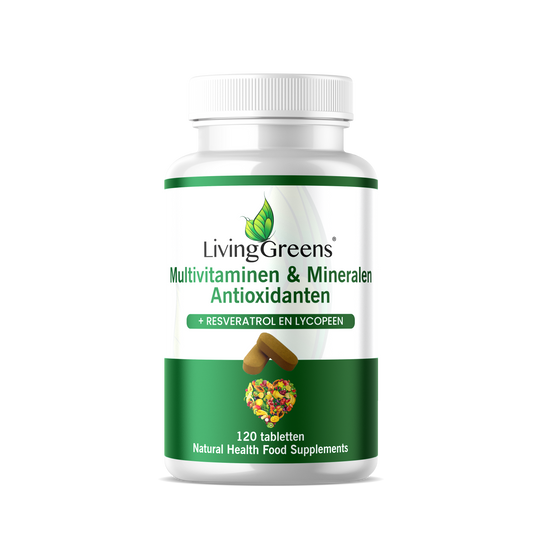 Multivitaminen, Mineralen en Antioxidanten 120 tabletten