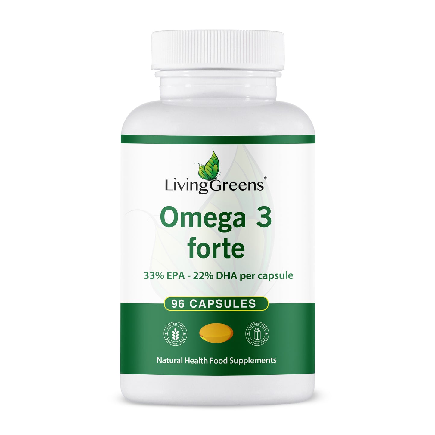 Omega 3 Forte Visolie capsules 96 stuks