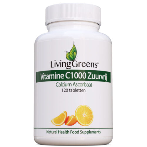 Vitamine C1000 mg Zuurvrij, Calcium Ascorbaat