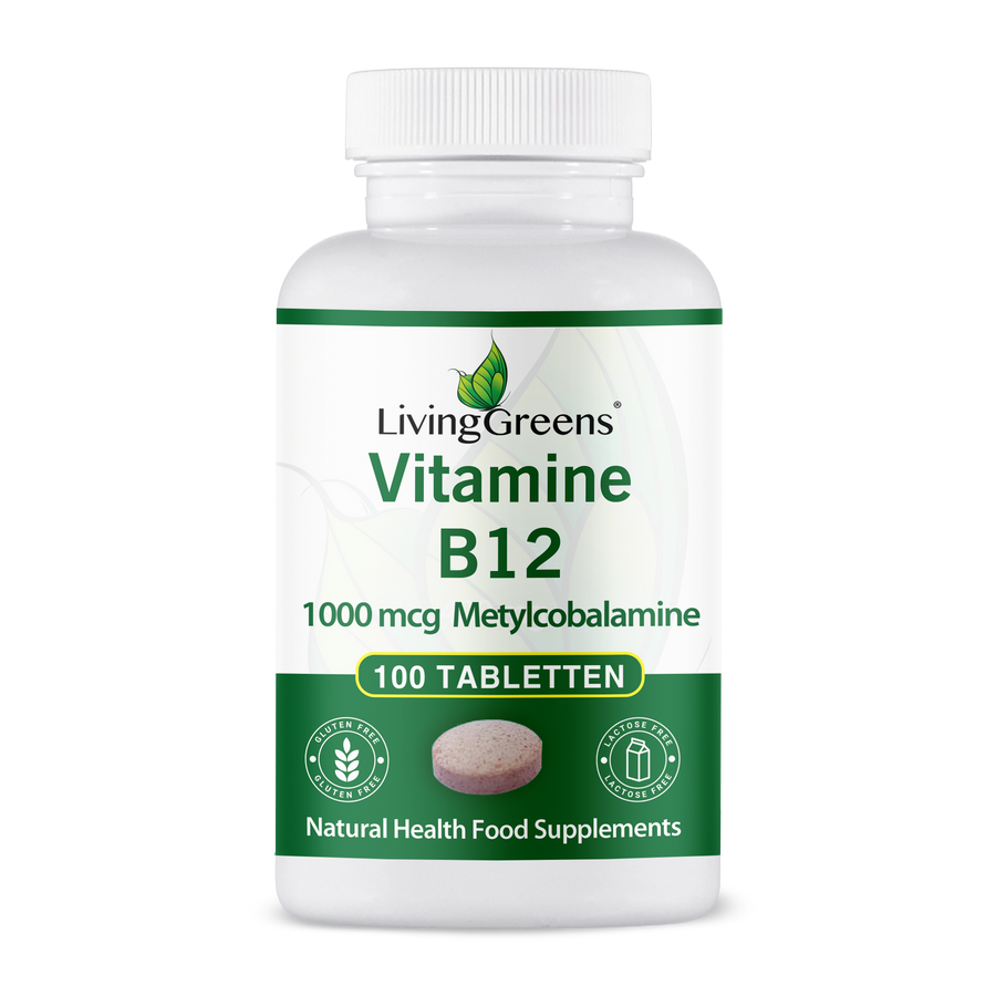 LivingGreens Vitamine B12 100 tabletten