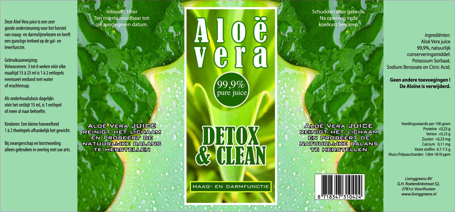 Aloe Vera vloeibaar 6+1 Gratis