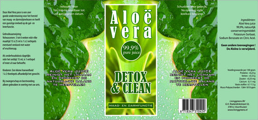 Aloe Vera vloeibaar 2 x 1000ml