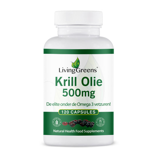 Krillolie 500mg  120 capsules