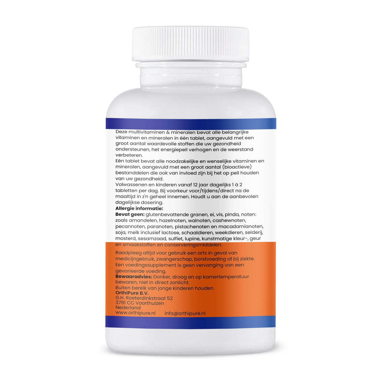 Multi vitaminen en mineralen 1+1 Gratis