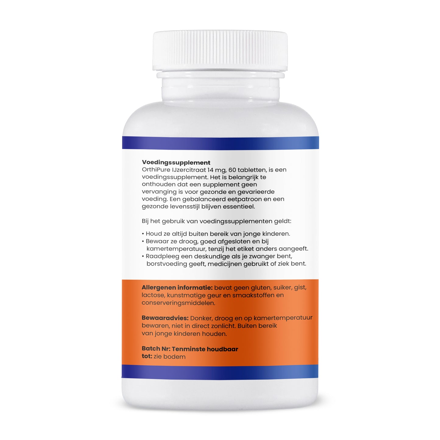 Ijzer citraat 60 tabletten