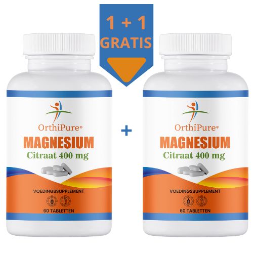 Magnesium Citraat 1+1 Gratis