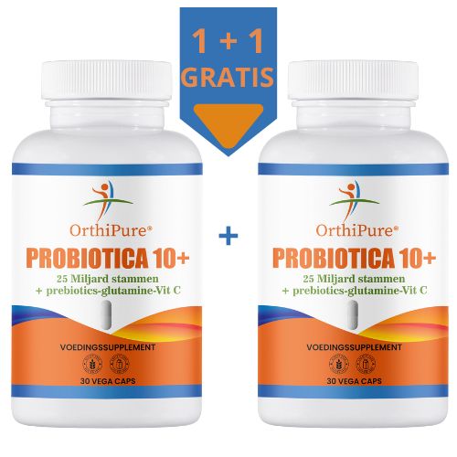 Probiotica 25 miljard bacteriestammen 1+1 Gratis