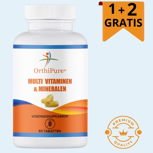 Multi vitaminen en mineralen 1+2 Gratis