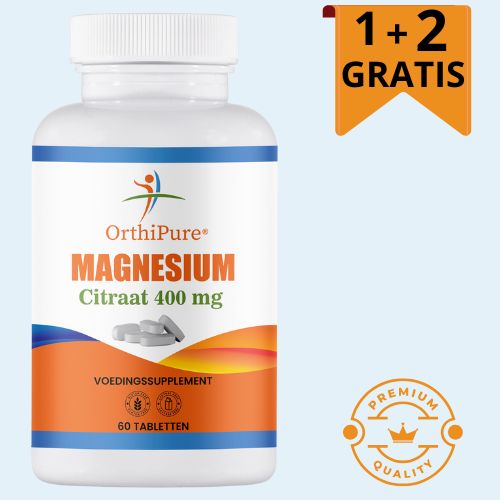 Magnesium Citraat 1+2 Gratis