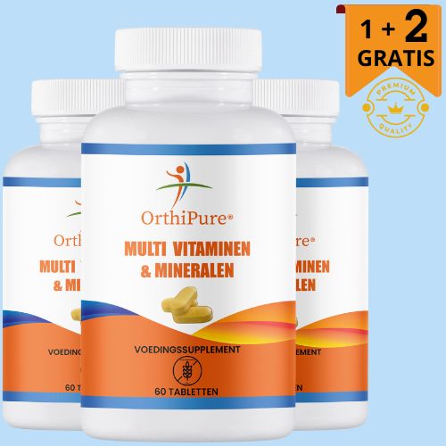 Multi vitaminen en mineralen 1+2 Gratis