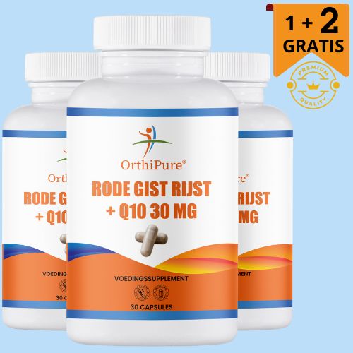 Rode Gistrijst met Q10 1+2 Gratis