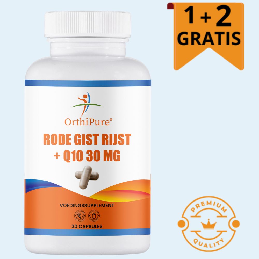 Rode Gistrijst met Q10 1+2 Gratis