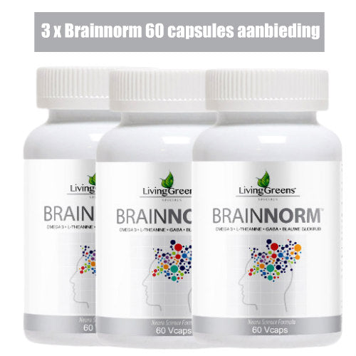 Brainnorm Focus formule 3 x 60 capsules