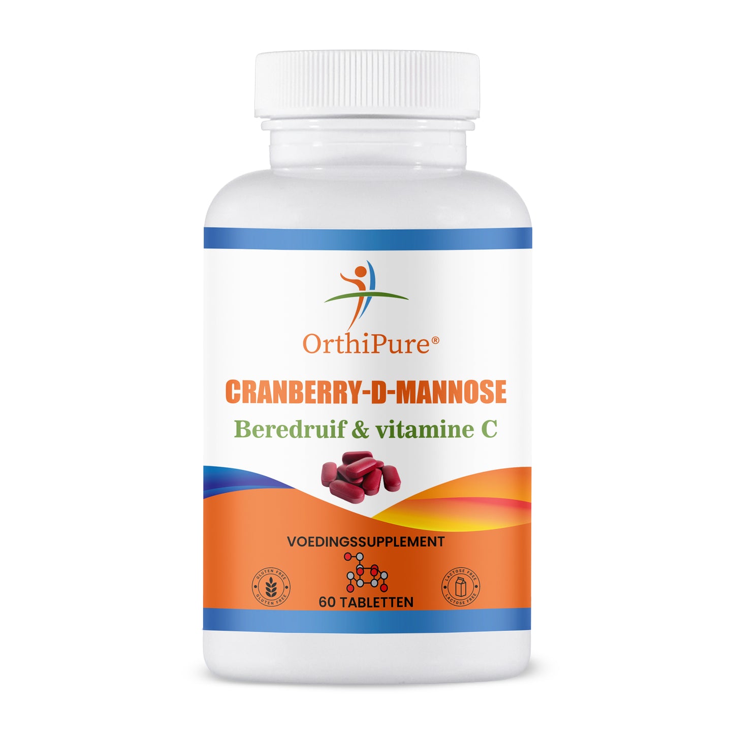 OrthiPure Cranberry en D-Mannose 60 tabletten