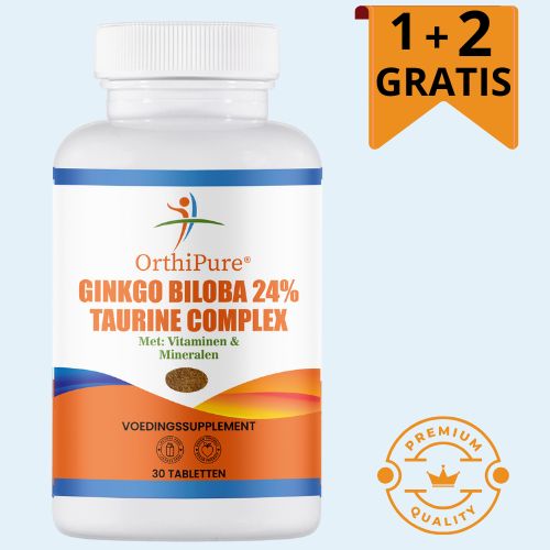 Ginkgo Biloba en Taurine 1+2 Gratis