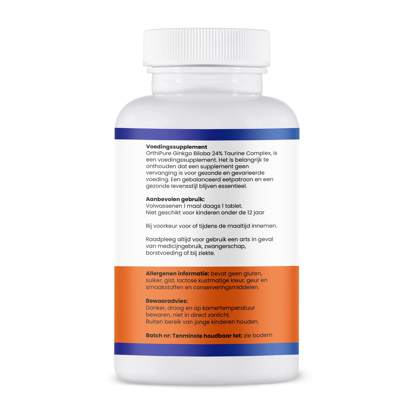 Ginkgo Biloba en Taurine 1+1 Gratis