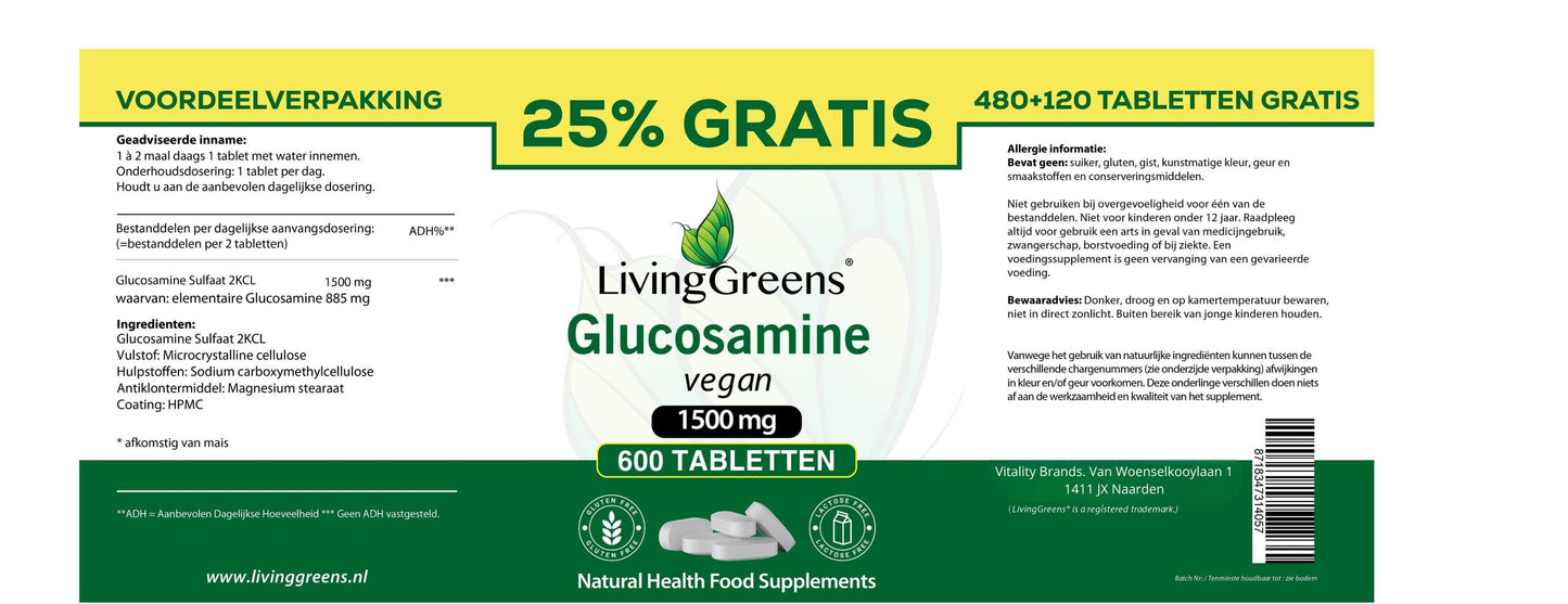 Glucosamine 600 tabletten