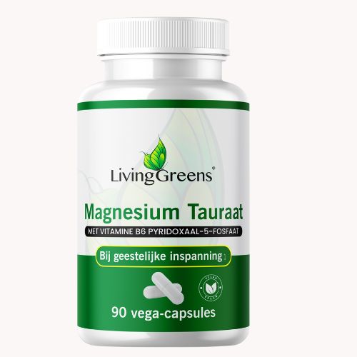 Magnesium Tauraat 90 Vegetarische capsules