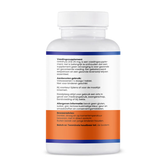 OrthiPure Zink Gluconaat 75 tabletten