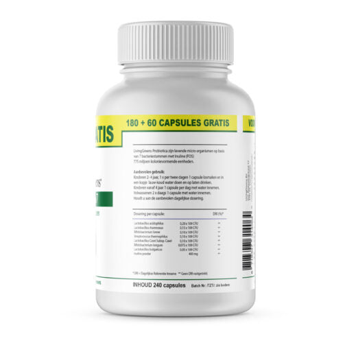 Probiotica 7 voordeelverpakking 180 + 60 capsules