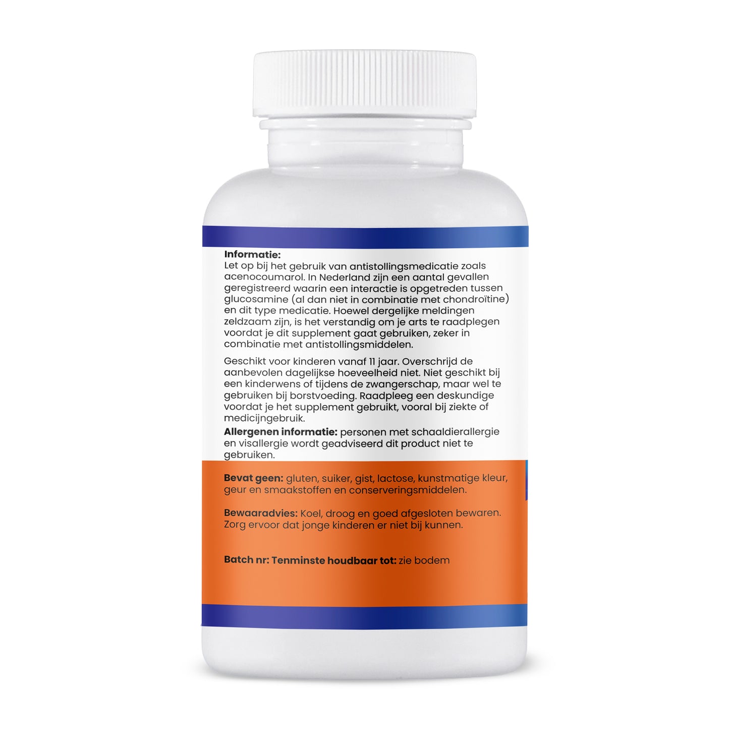OrthiPure Glucosamine, Chondroitine en MSM 60 tabletten