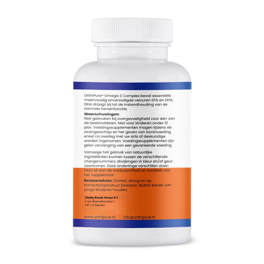 OrthiPure Omega 3 visolie 60 capsules